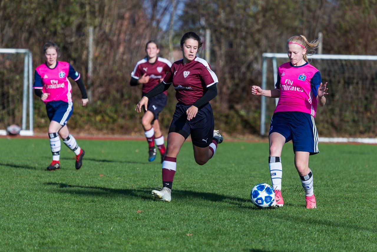 Bild 267 - B-Juniorinnen Halstenbek-Rellingen - Hamburger SV 2 : Ergebnis: 3:8